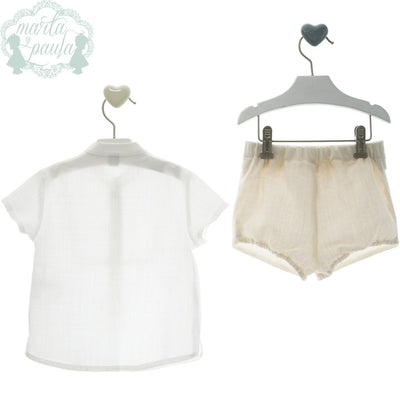 CONJUNTO BEBE MANGA CORTA FAMILIA LIBRA