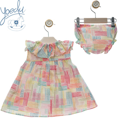 VESTIDO BEBE CON BRAGUITA FAMILIA CORALES