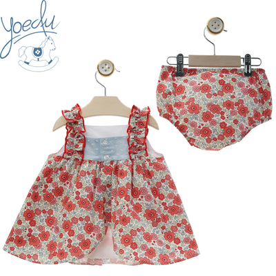 VESTIDO BEBE CON BRAGUITA FAMILIA GAVIOTAS