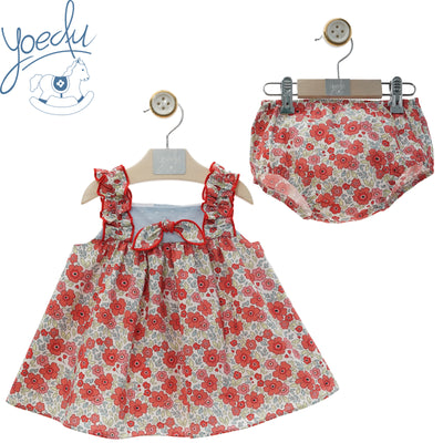 VESTIDO BEBE CON BRAGUITA FAMILIA GAVIOTAS