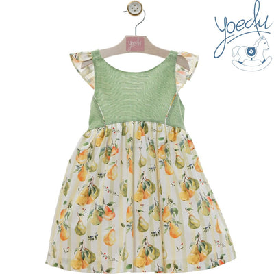 VESTIDO INFANTIL FAMILIA PARAISO TIRANTES