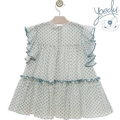 VESTIDO INFANTIL FAMILIA MARINA