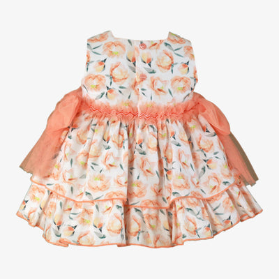 VESTIDO PARA BEBE NIÑA ESTAMPADO MELOCOTÓN