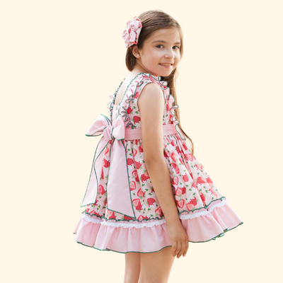 VESTIDO TALLE ALTO FRESAS