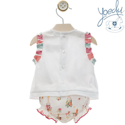 CONJUNTO BEBE RANITA FAMILIA CARACOLA