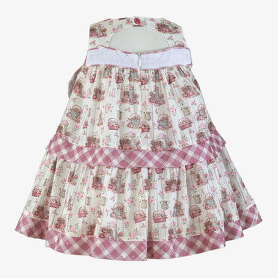 VESTIDO INFANTIL CANASTA FLORES