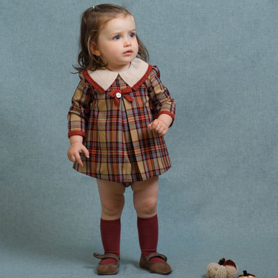 VESTIDO BEBÉ CALABAZA