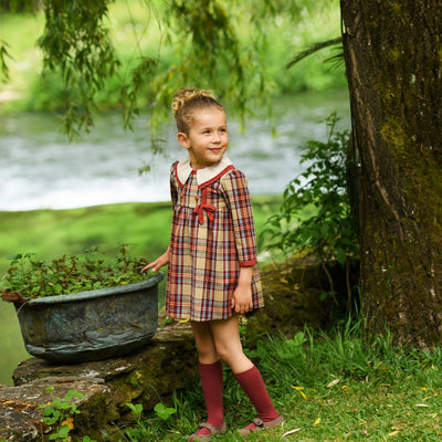 VESTIDO NIÑA CALABAZA