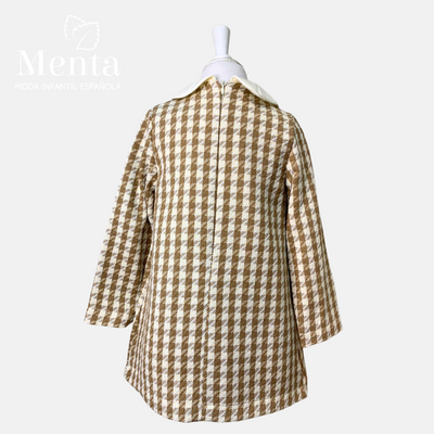 VESTIDO RECTO CUADROS