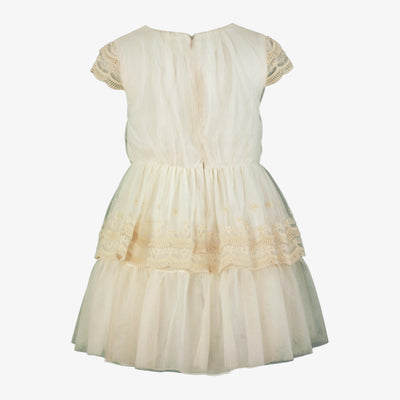 VESTIDO INFANTIL TUL BEIGE