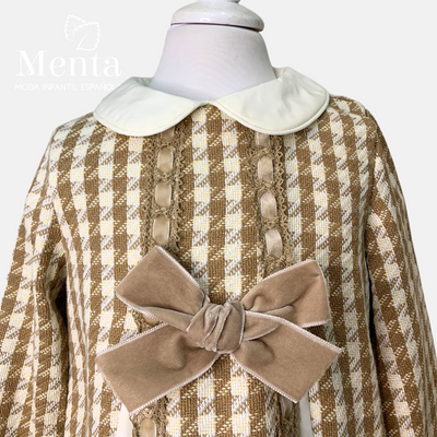 VESTIDO RECTO CUADROS