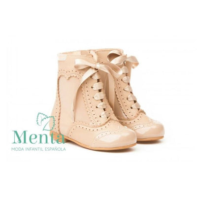 PASCUALONA CAMEL DETALLES CHAROL - Menta Moda Infantil