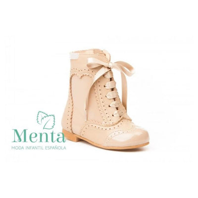 PASCUALONA CAMEL DETALLES CHAROL - Menta Moda Infantil