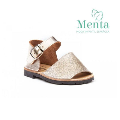 IBICENCA MINI GLITTER PLATINO - Menta Moda Infantil