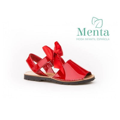 IBICENCA CHAROL ROJO CON MOÑO - Menta Moda Infantil