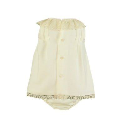 VESTIDO CON BRAGUITA HUESO