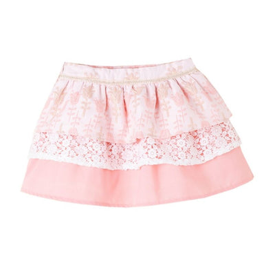 CONJUNTO NIÑA BLANCO Y MELON - Menta Moda Infantil