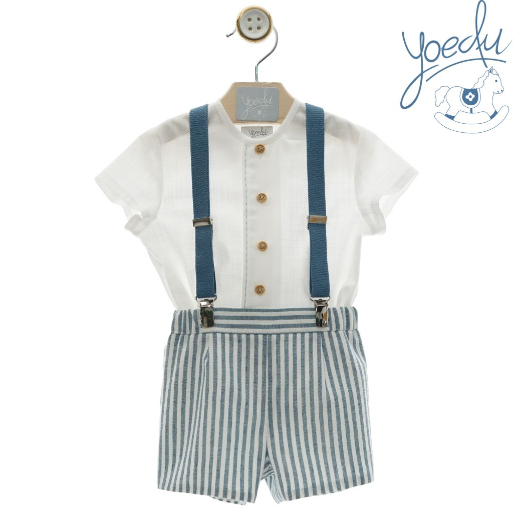 CONJUNTO BEBE NIÑO FAMILIA DAMAS AZUL ZAFIRO