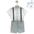 CONJUNTO BEBE NIÑO FAMILIA DAMAS AZUL ZAFIRO