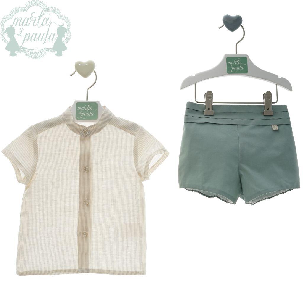 CONJUNTO BEBE MANGA CORTA FAMILIA GÉMINIS