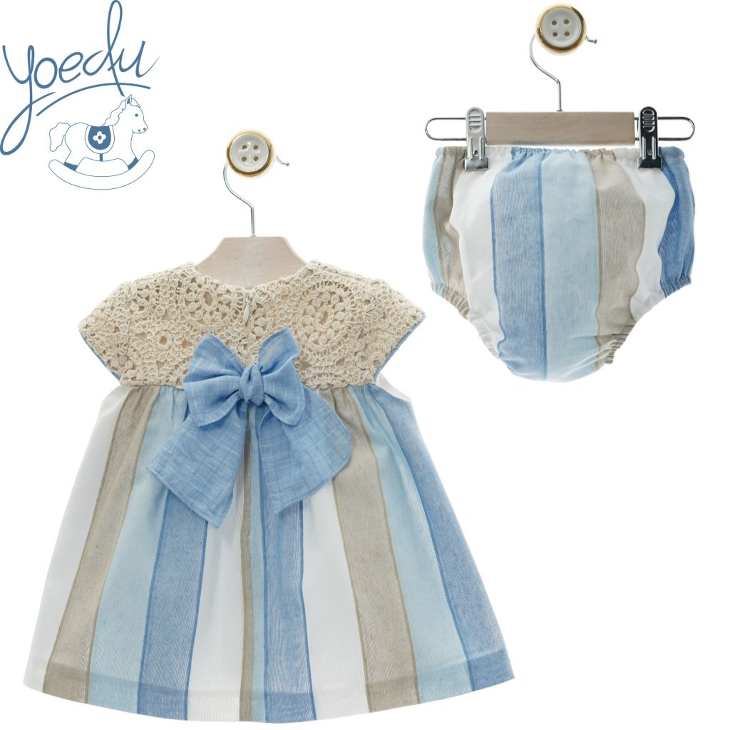 VESTIDO BEBE CON BRAGUITA LEYENDA