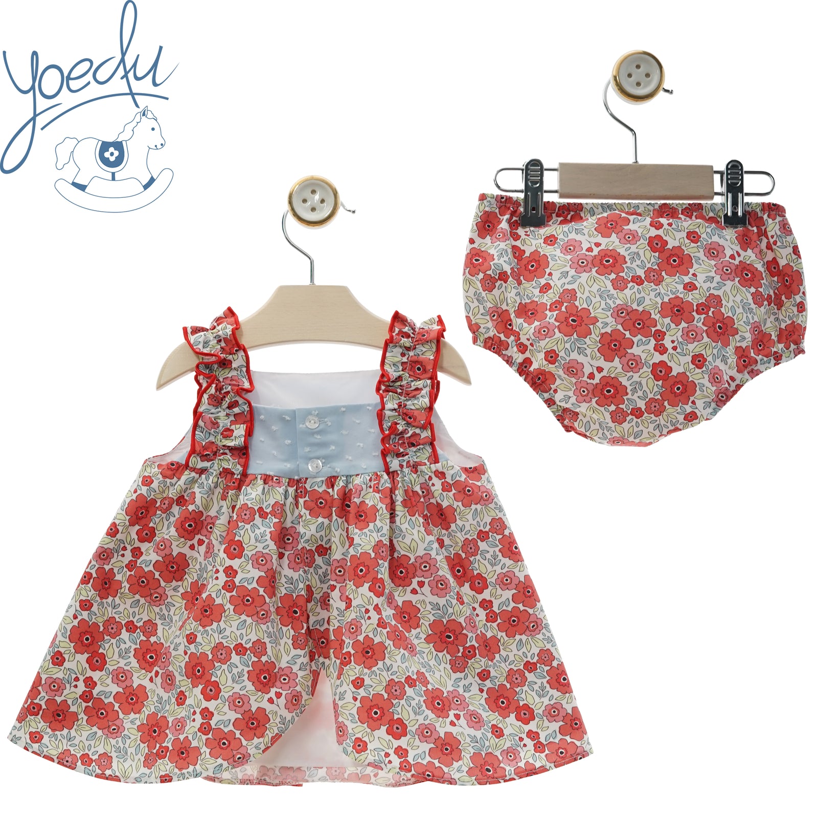 VESTIDO BEBE CON BRAGUITA FAMILIA GAVIOTAS