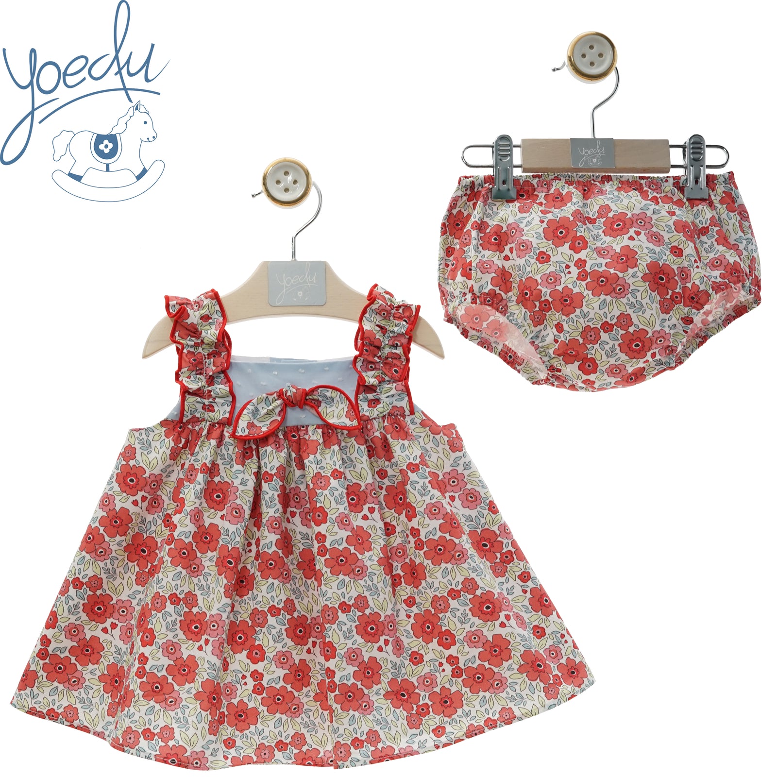 VESTIDO BEBE CON BRAGUITA FAMILIA GAVIOTAS