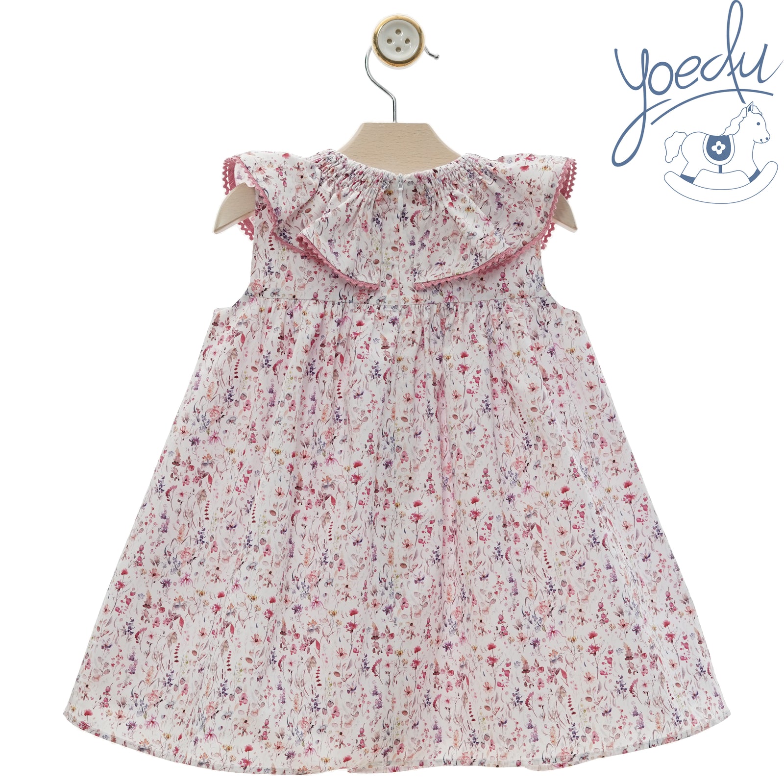 VESTIDO INFANTIL FAMILIA PECES