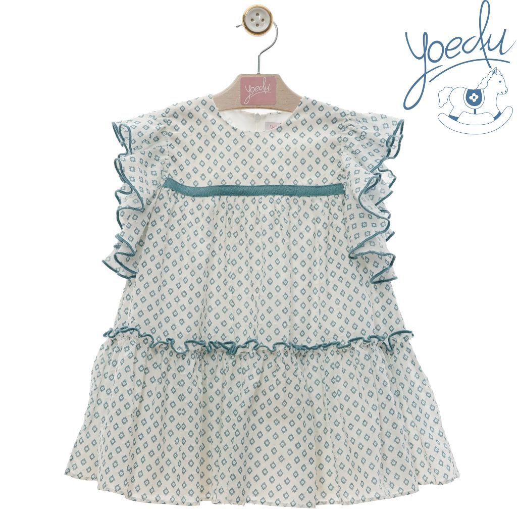 VESTIDO INFANTIL FAMILIA MARINA