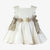 VESTIDO CEREMONIA BEBE NIÑA HUESO