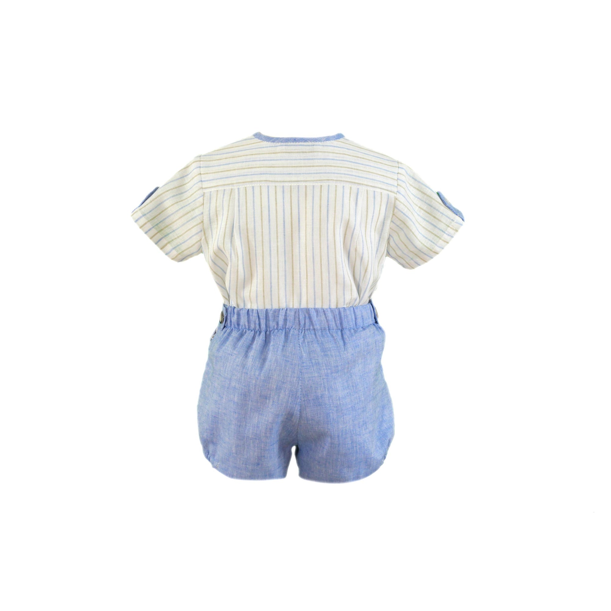 CONJUNTO PARA BEBÉ AZUL VIGORE