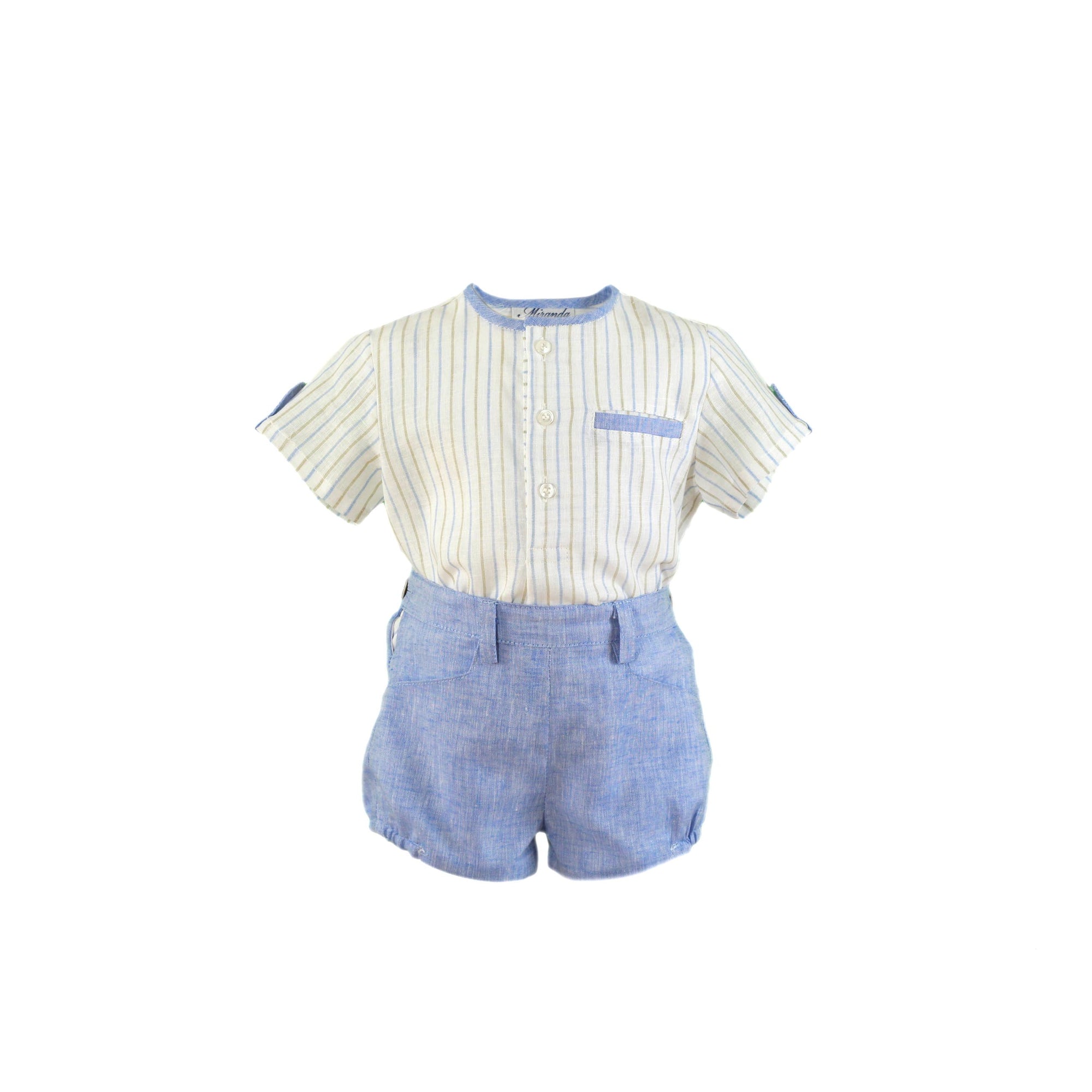CONJUNTO PARA BEBÉ AZUL VIGORE