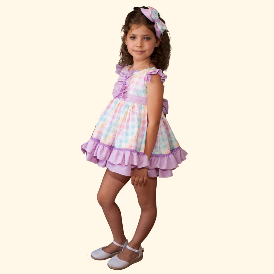 VESTIDO TALLE ALTO VICHY