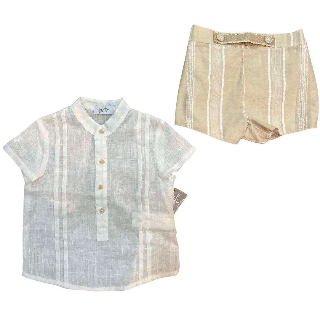 CONJUNTO BEBE MANGA CORTA FAMILIA ESTRELLA