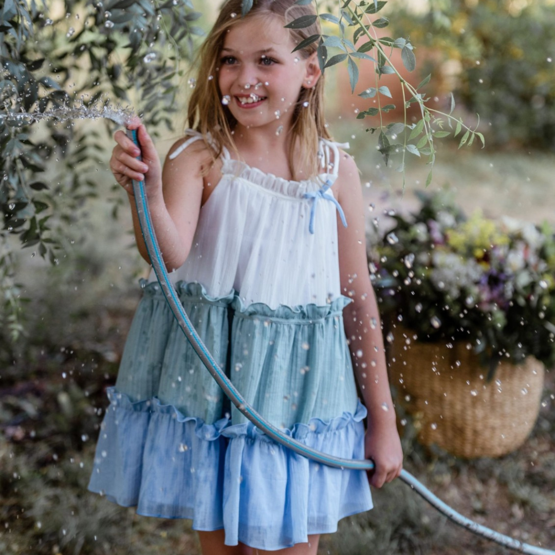 VESTIDO INFANTIL NIÑA FAMILIA ARIA