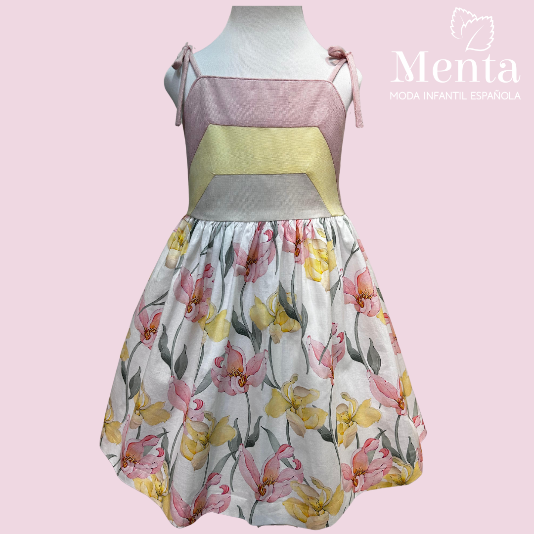 VESTIDO INFANTIL NIÑA FAMILIA NEMESIS TIRANTES