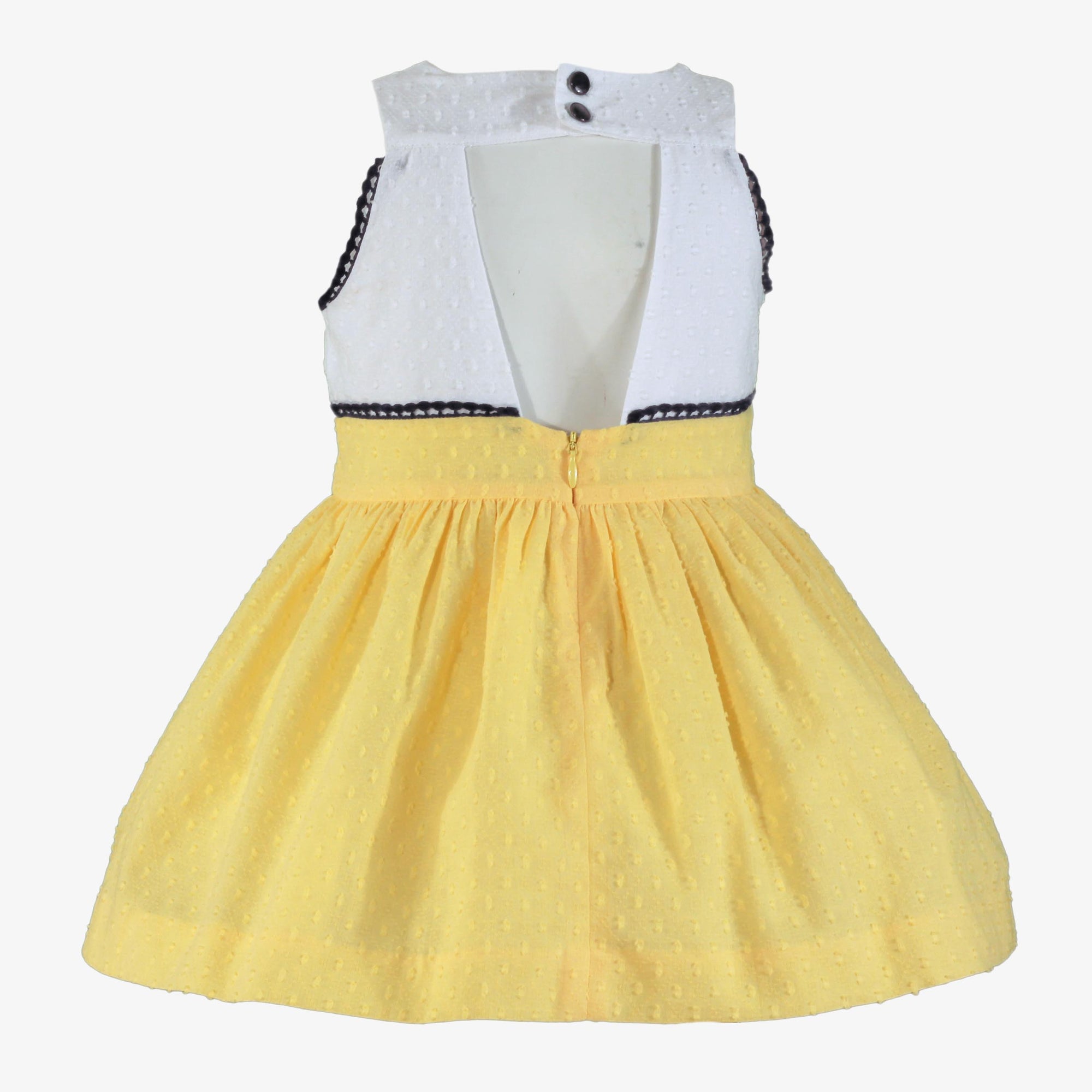 VESTIDO INFANTIL AMARILLO