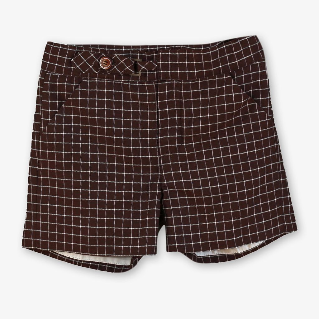 CONJUNTO NINO CAFE Y CELESTE