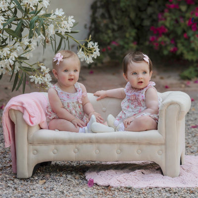 VESTIDO BEBE NIÑA FLORES