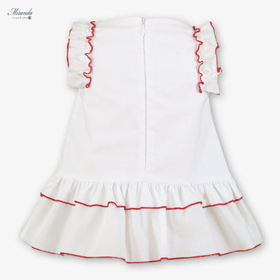 VESTIDO BEBE MANZANAS CEREZAS - Menta Moda Infantil