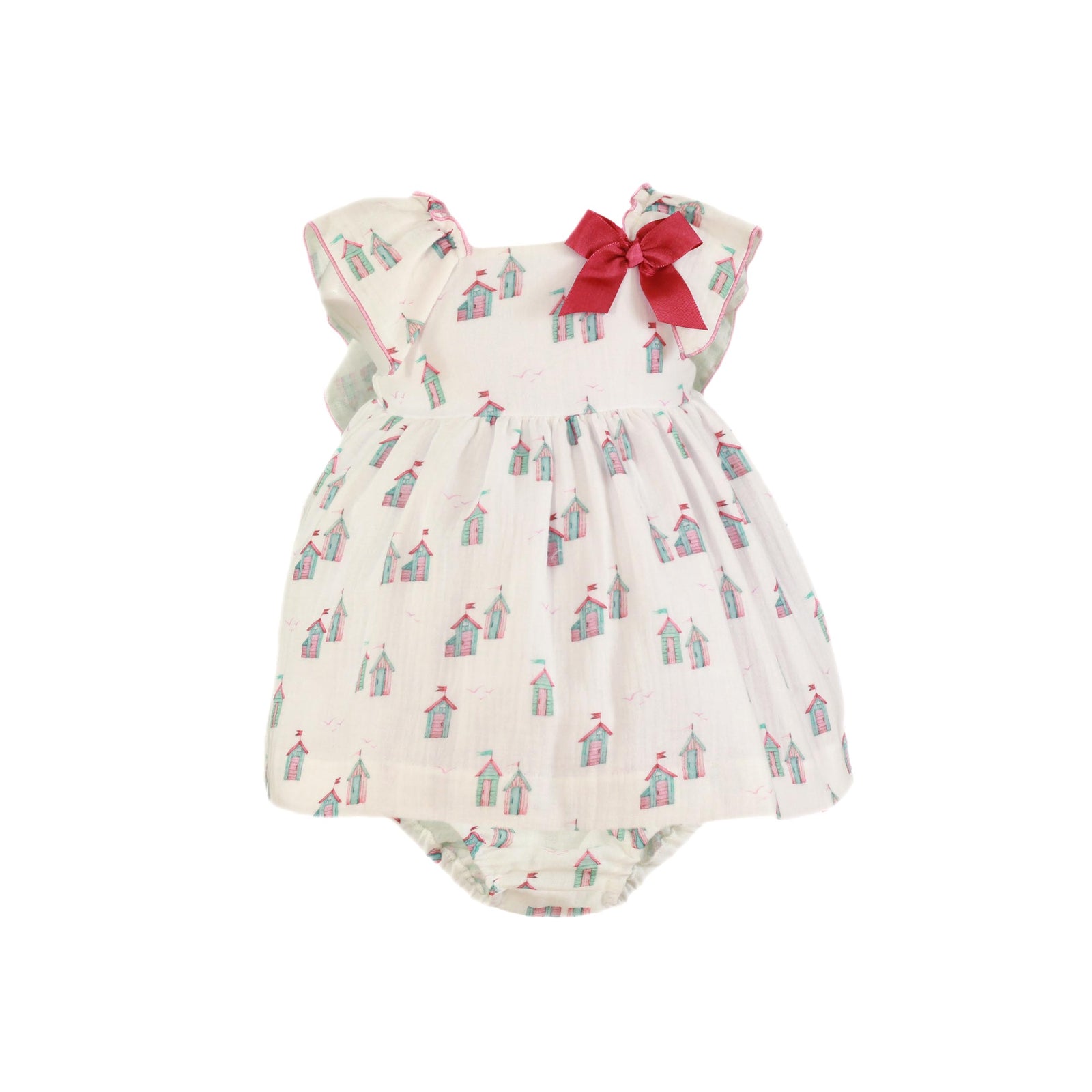 VESTIDO CON BRAGUITA PARA BEBÉ