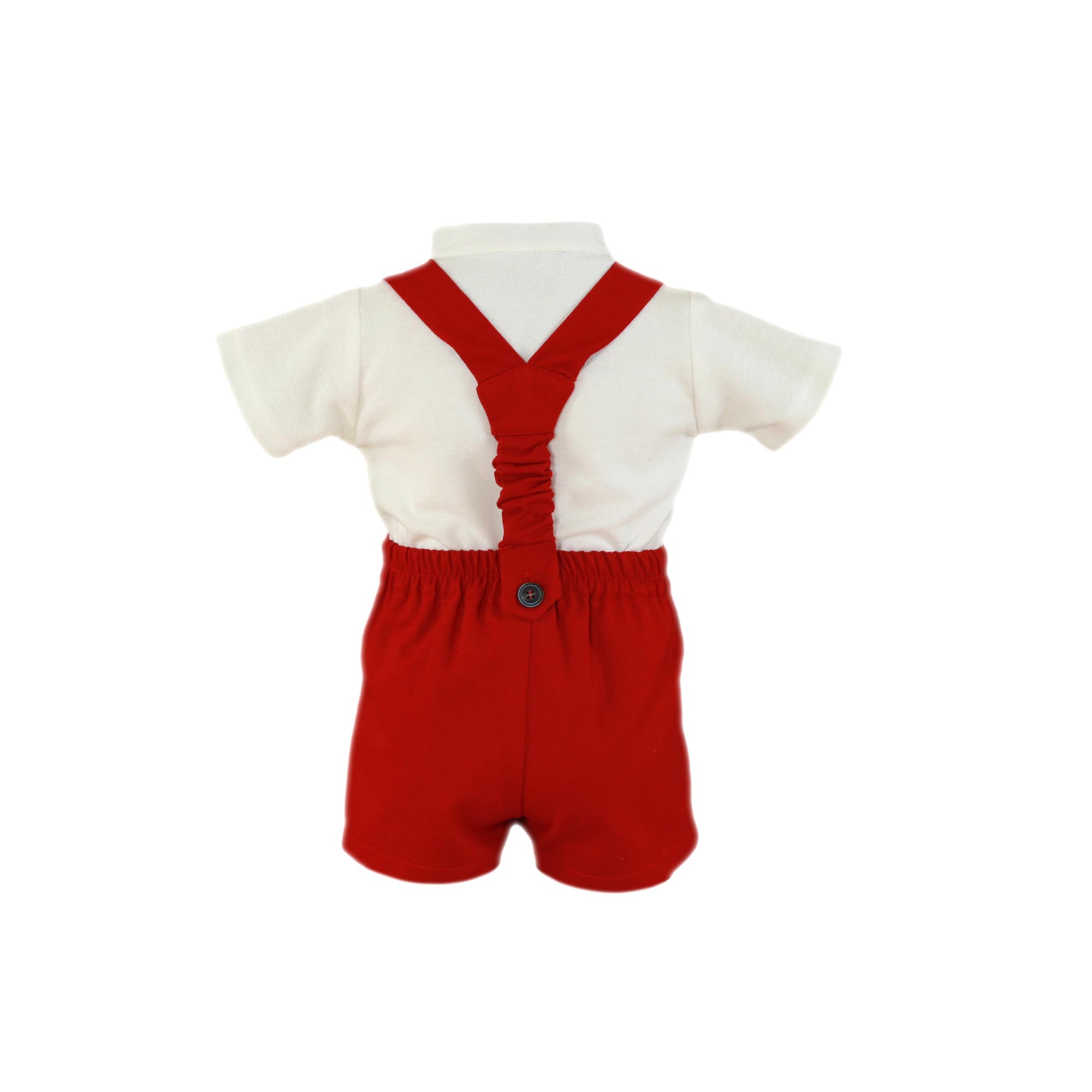 CONJUNTO BEBÉ NIÑO ROJO