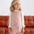 CONJUNTO BERMUDA TWEED NIÑA ROSA