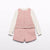 CONJUNTO BERMUDA TWEED NIÑA ROSA