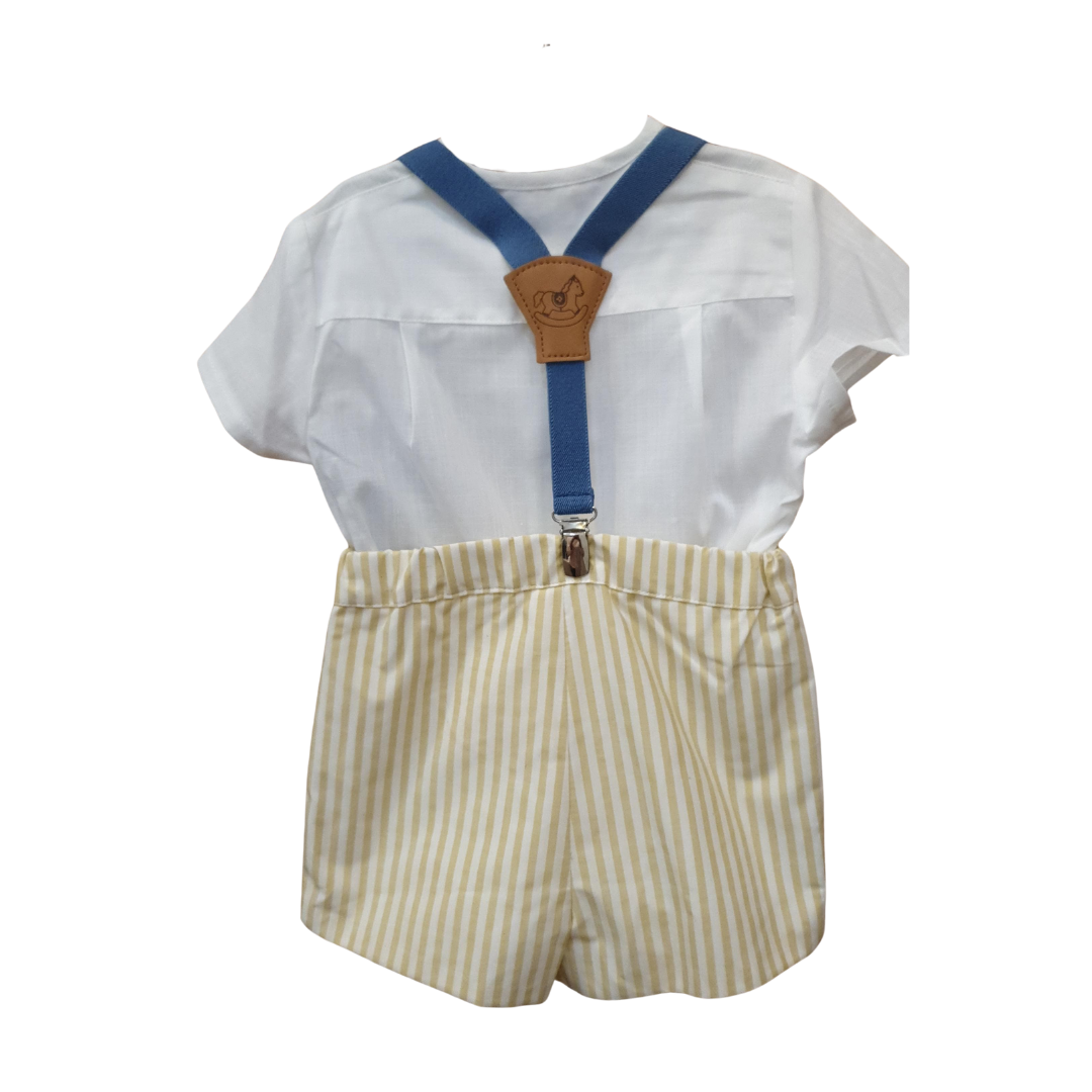 CONJUNTO BEBE NIÑO FAMILIA DAMAS CARAMELO