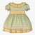 VESTIDO INFANTIL AMARILLO PIÑAS