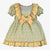 VESTIDO INFANTIL AMARILLO PIÑAS
