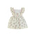 VESTIDO PARA NIÑA COLOR BLANCO CON ESTAMPADO