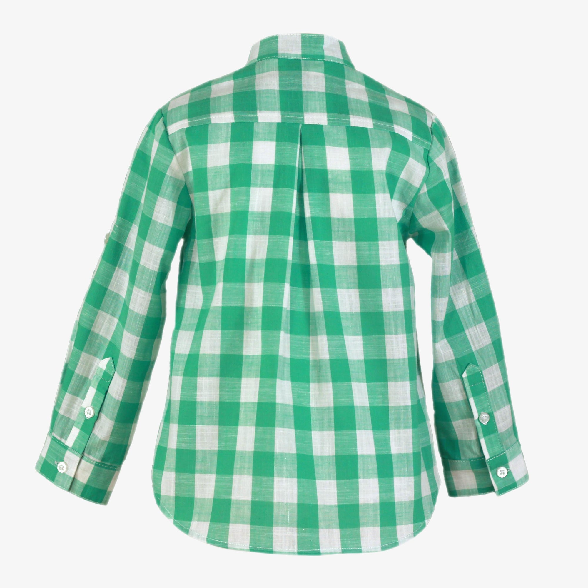 CAMISA CUADROS VERDE