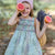 VESTIDO INFANTIL FAMILIA LAGUNA